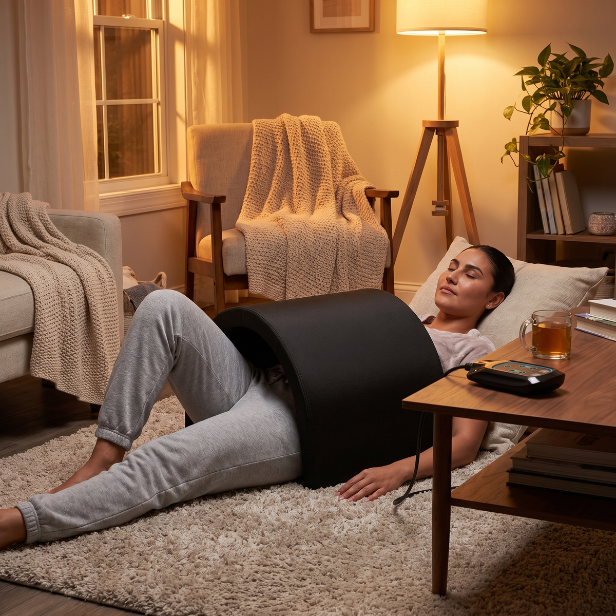 Infrared Heat Therapy Capsule lifestyle