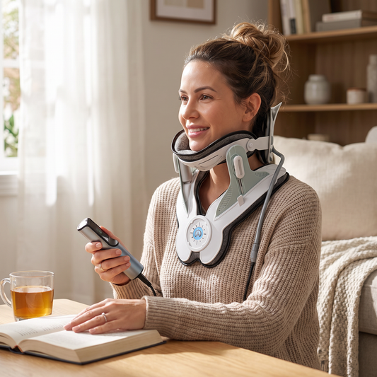 Cervical Pain Relief Device lifestyle