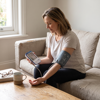 Atrial Fibrillation and Blood Pressure Monitor lifestyle