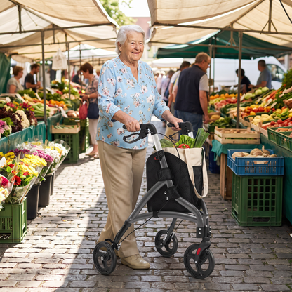 Foldable Rollator Walker lifestyle