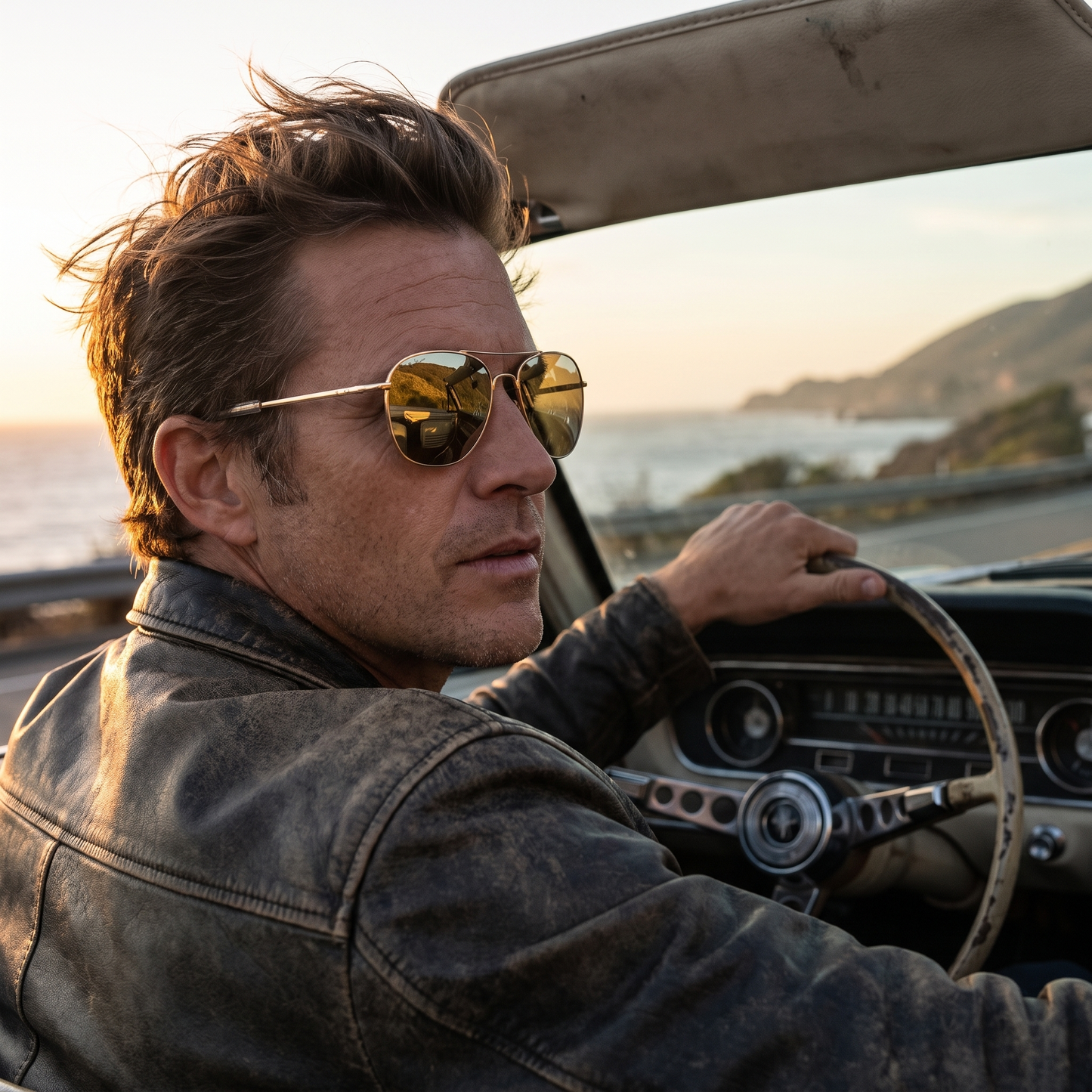 Eagle Eyes Aviator Sunglasses lifestyle