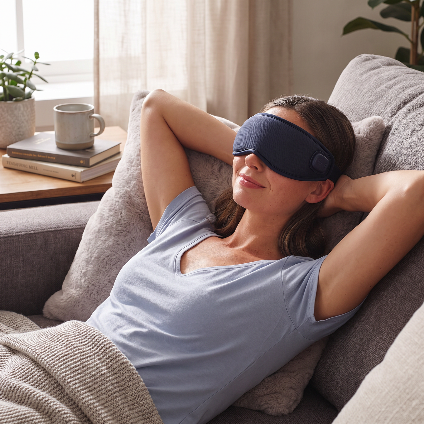Dry Eye Relief Mask with Heat and Massage lifestyle