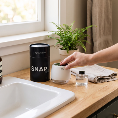Touchless Mist Sanitizer lifestyle