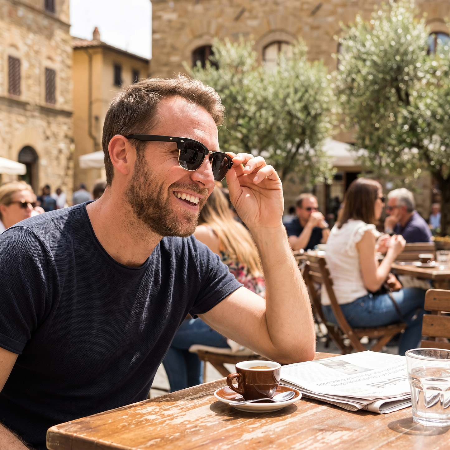 Folding Reader Sunglasses lifestyle