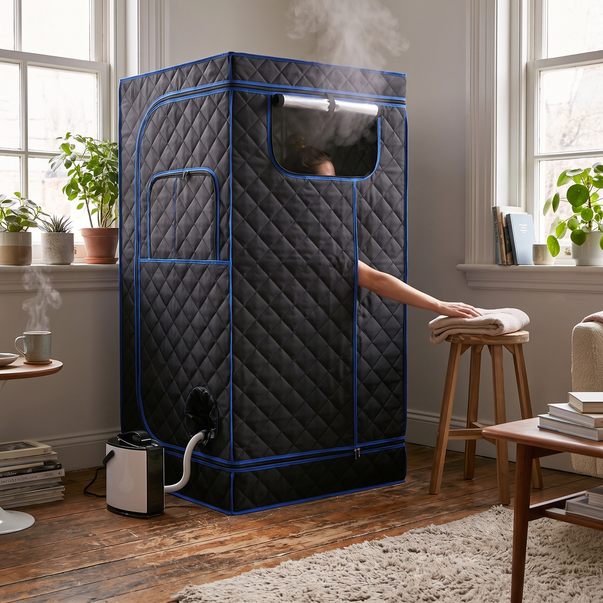 Portable Full Body Sauna lifestyle