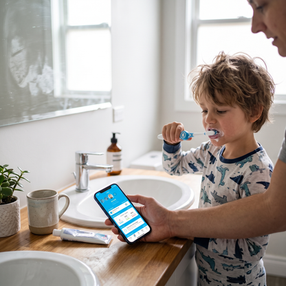 Toothbrushing Tracker Bundle lifestyle