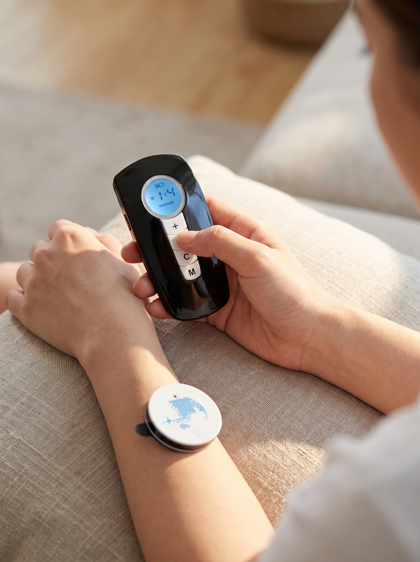 Hands-free control from the remote