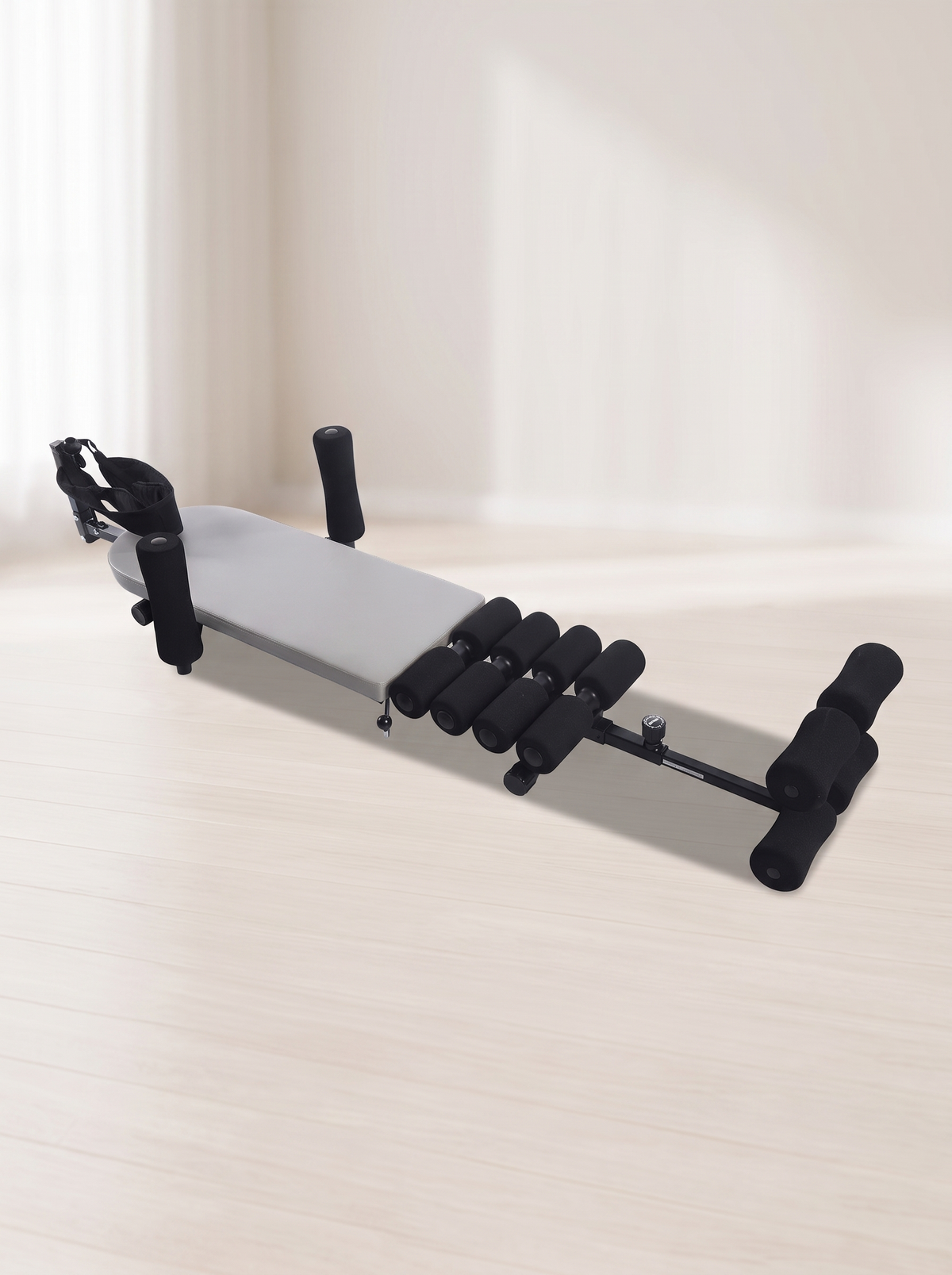 Eight rollers working along your spine
