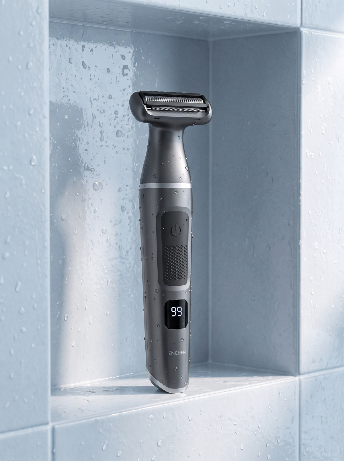 Shower or counter, your call