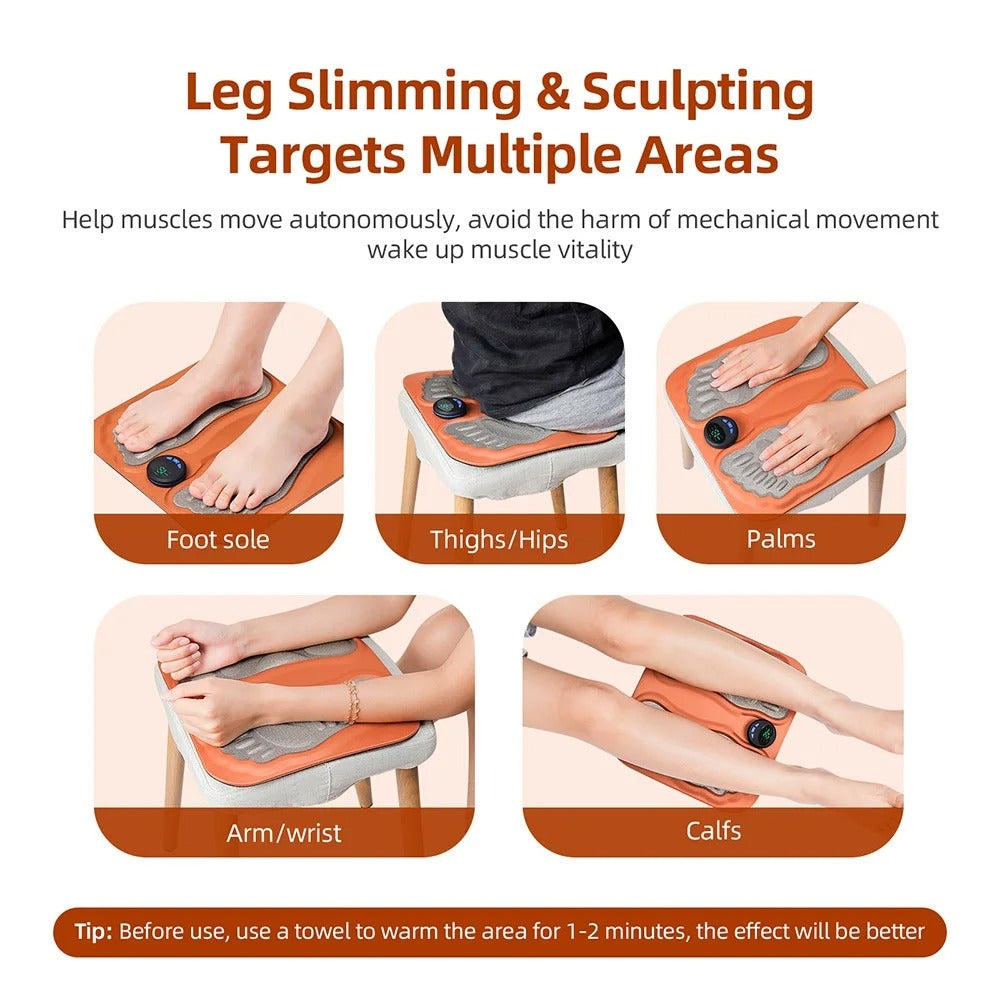 Foldable EMS Acupressure Foot Mat